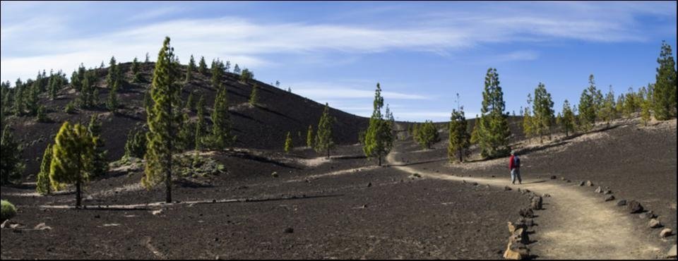 Hiking around Tenerife volcano Samara