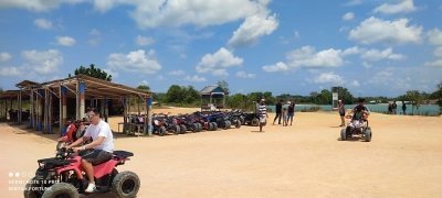 Private Tour Sand Dune and Blue Lake Bintan with Private Driver
