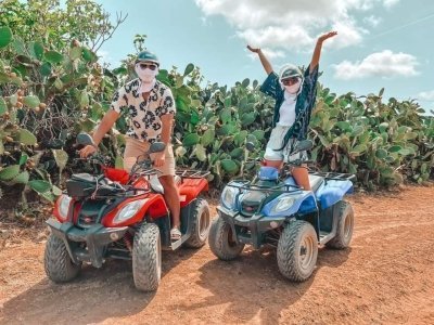 Quad ride on the hills of Hammamet