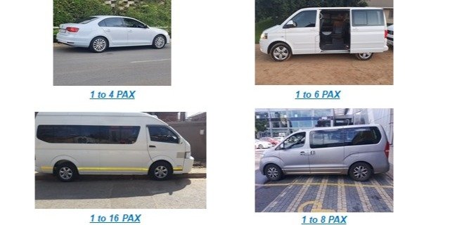 Airport Transfer to hotel in Johannesburg area