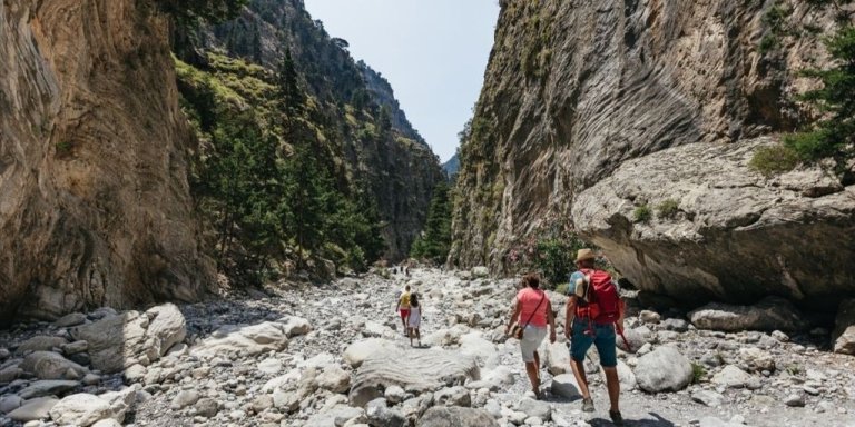From Rethymno: Samaria Gorge Full-Day Trek with Pickup