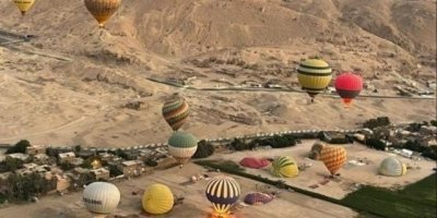 Hot air balloon ride