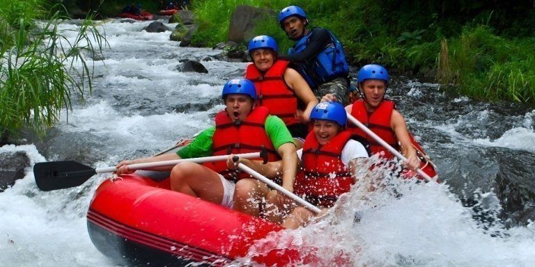 Ayung River Rafting + Bali ATV Ride + Spa Packages