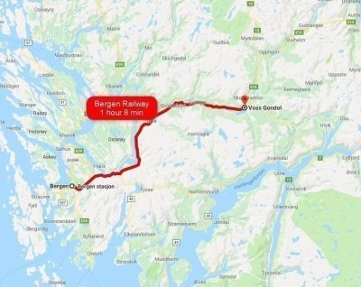 Guided Day Tour - Bergen Railway, Voss Gondol and Mount Hanguren