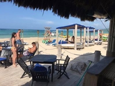 Konoko Falls and Bamboo Blu Beach from Ocho Rios Cruise Port