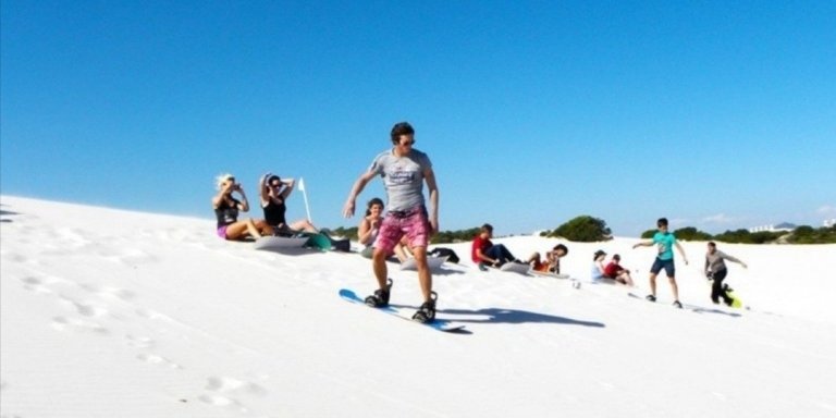 Cape Town Atlantis Sand Dunes 1hour 30 minutes sandboarding tour