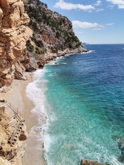 Private City and Beach  by Speed Boat