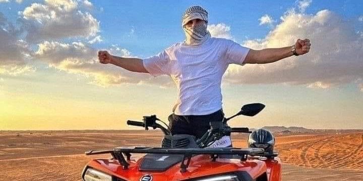 Dubai Dunes Safari With Quad Bike,camel Ride, BBQ Dinner