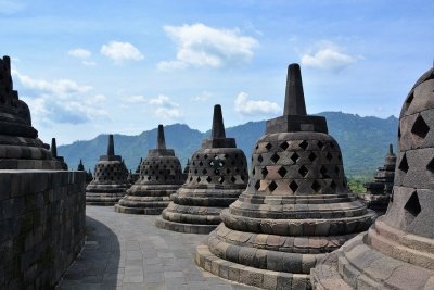 From Yogyakarta :Borobudur Climb, Mount Bromo and Ijen Private Tour