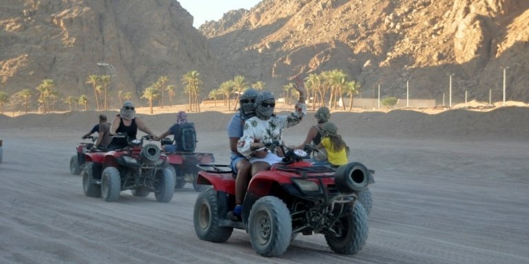 ATV Quad Bike Safari Trip in Sinai Desert of Sharm El Sheikh