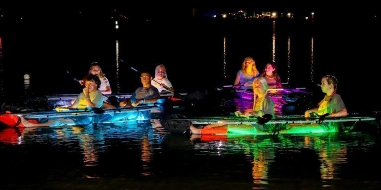 Glow in the Dark Kayaking on Pensacola Beach