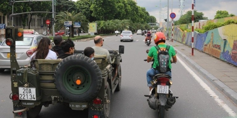 Explore Hanoi Countryside Red River Authentic Half-Day Jeep Adventure