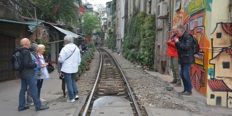 Full-Day Hanoi Exploration Authentic Vespa Adventure with Female Guide