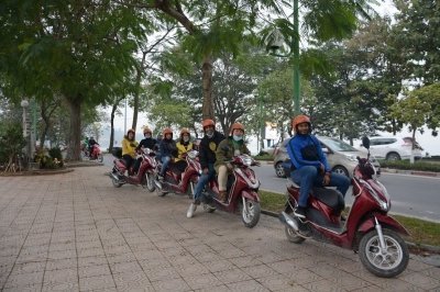 North Red River Hanoi Countryside Heritage Half-Day Motorbike Tour