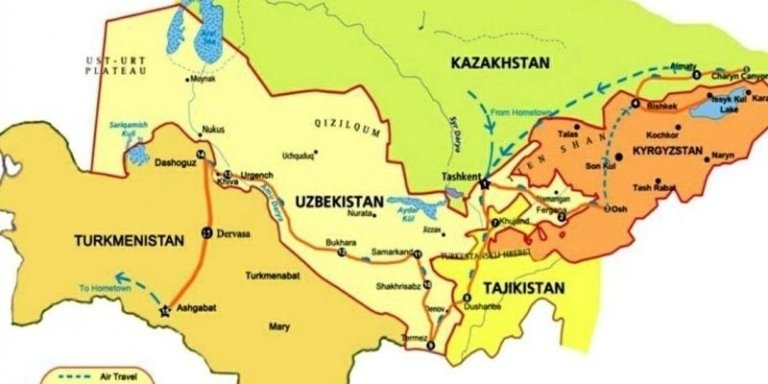 Central Asia Tours Package - 22 Days