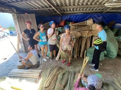 Full-Day Hanoi Countryside and Red River Delta Bicycle Adventure