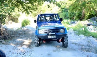 Samurai 4x4 off-road Alcantara Valley
