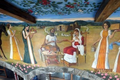 The Communist monument Buzludzha and the Rose valley