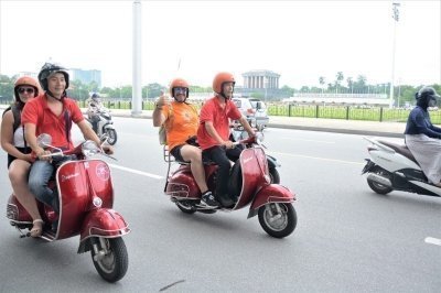 Explore Hanoi Hidden Gems Rustic Life Local Flavors Vespa Tour