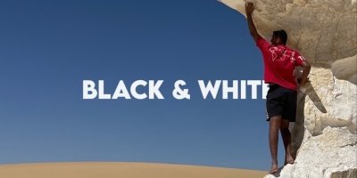 Black and white desert private Tour with Stamps from Cairo