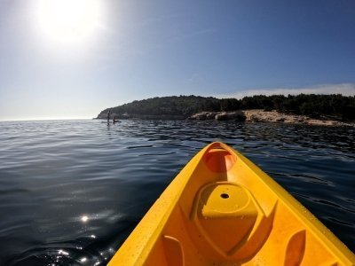 Cape Kamenjak Guided Kayak Sunset Tour with Island Exploring