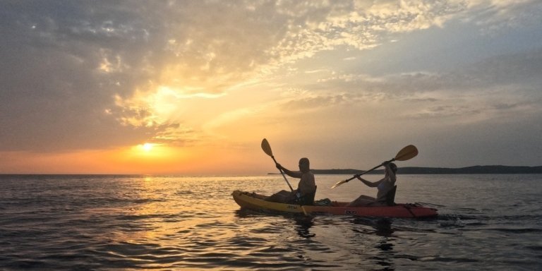 Cape Kamenjak Guided Kayak Sunset Tour with Island Exploring
