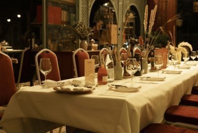 Family-style Vietnamese dinner by a local farmer