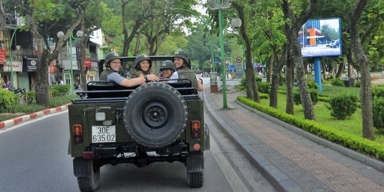 Hanoi Half-day City Tour On Jeep