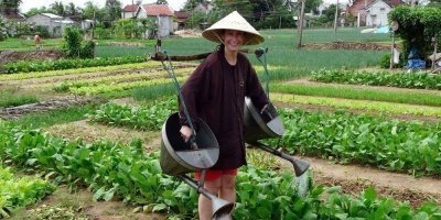 Hoi An Cooking Class Morning Bike  Explore Cook with Tra Que Farmers