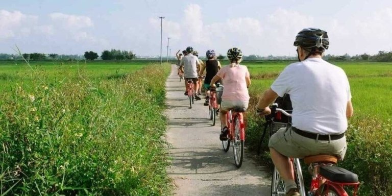 Hoi An Cooking Class Morning Bike  Explore Cook with Tra Que Farmers