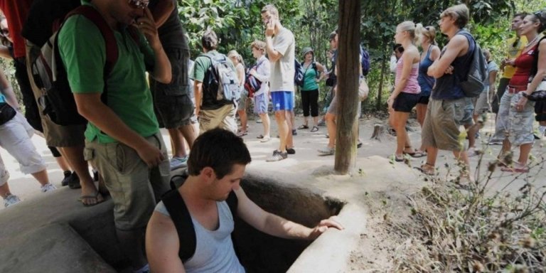 Morning Cu Chi Tunnels Group Tour from Ho Chi Minh with Guide Insights