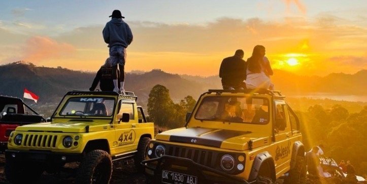 Mount Batur jeep Sunrise and Amazing Waterfal