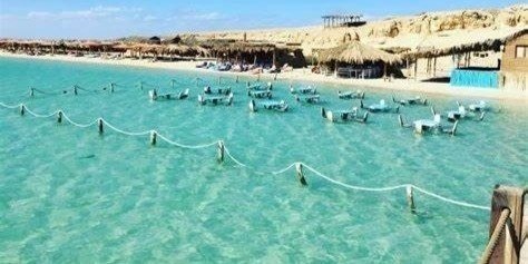 8-Hour Orange Island Boat Trip In Hurghada From Marsa Alam
