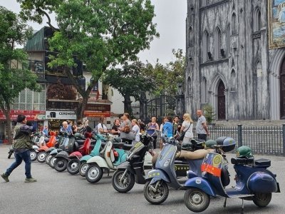 Hanoi by Vespa: Food, Culture, Sights & Fun