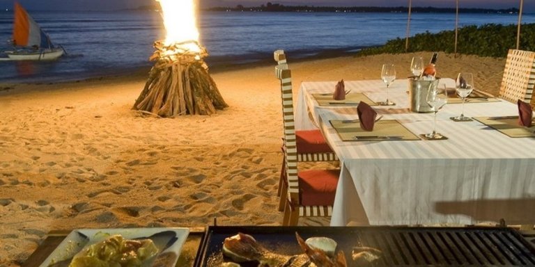 Sunset BBQ & Night squid fishing