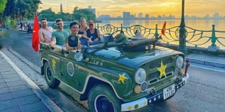 Hanoi Half-Day Tour: Bites, Sights & Rides in a Vintage Jeep