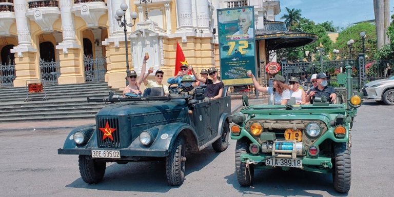 Hanoi Hidden Gems: Backstreet Tour on Vintage Jeeps | PRIVATE
