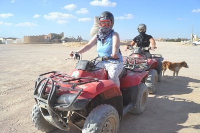 3 Hours Quad Bike Safari Desert Hurghada ( Morning or Afternoon )