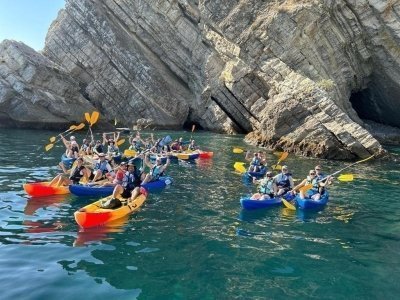 Kayak Tour along the coast of Sesimbra