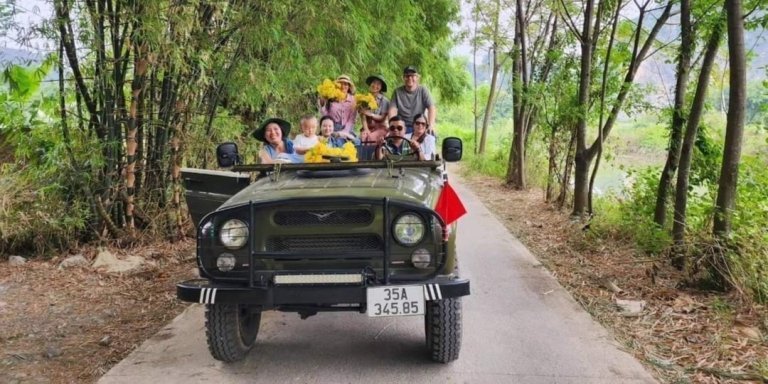 Hanoi City & Red River Countryside Jeep Adventure Combo
