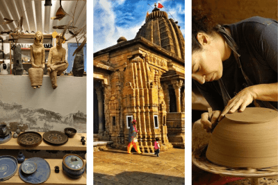 Kangra Valley Day Trip - BIR- PARAGLIDING, BAIJNATH, ANDRETTA