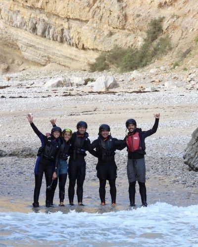 Coasteering in the coast of Sesimbra