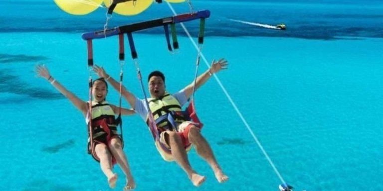 3-Hour From Sharm El Sheikh: Parasailing, Glass Boat, Watersports