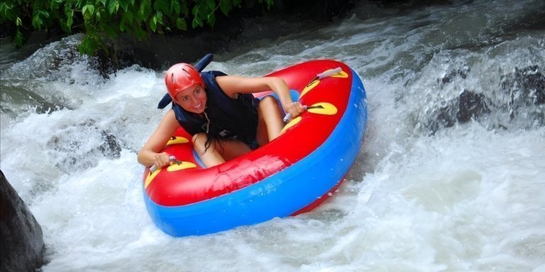Bali River Tubing and Tanah Lot Sunset Tour Packages