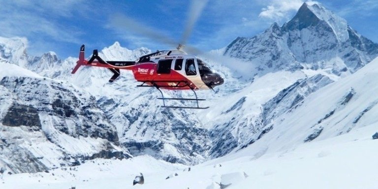 Everest Heli Tour with Breakfast at Everest View Hotel