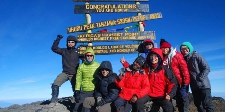 5 days Marangu route Kilimanjaro climbing