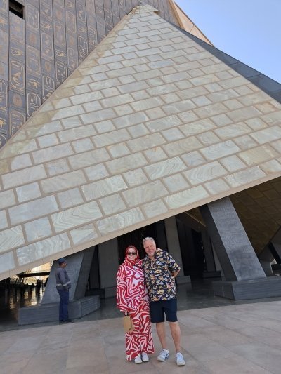 Giza Pyramids Sphinx and the Grand Egyptian Museum Private Tour