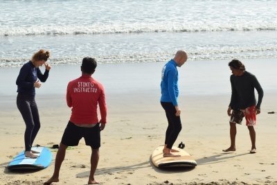 Family Surf Lesson in Bali Indonesia