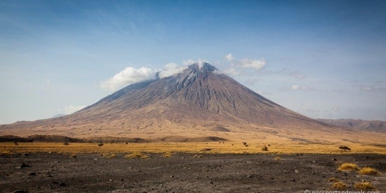 Hiking on Oldonyo Lengai