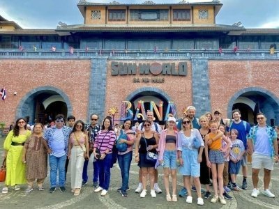 From Da Nang/Hoi An: Golden Bridge Ba Na Hills Full-Day Tour